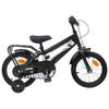 vidaXL Children's Bike 12 Inch for Children Aged 2 To 4 Years Black