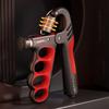 Adjustable Hand Grip Strength Trainer Mechanical Counter 5 100kg Resistance Hand Gripper Orange