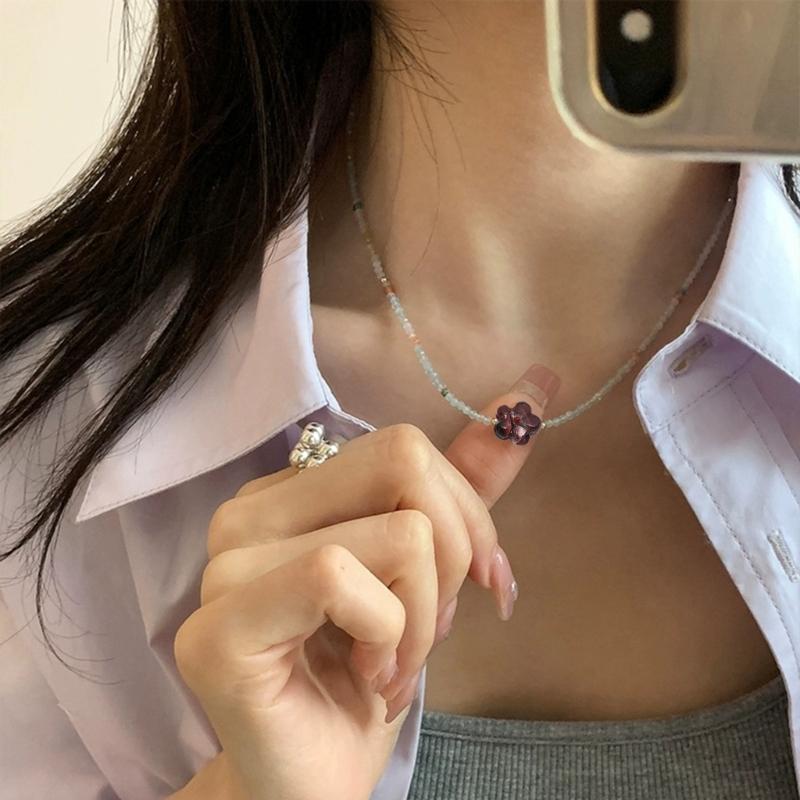 Beliebte farbige Glasur Farbe Blume DIY Zubehör Süße Anhänger DIY Handgemachtes Armband Halskette Ohrringe Materialien