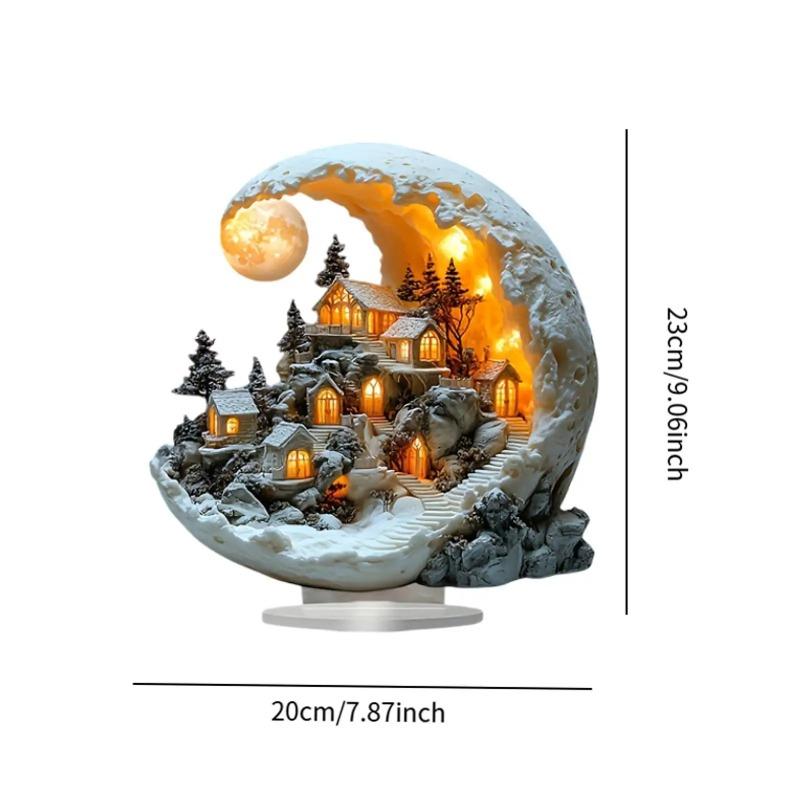 

Home Decoration Acrylic Material Color Printing Office Living Room Coffee Shop Desktop Decoration