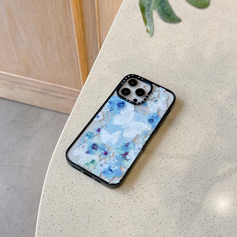 Graffiti Flowers Hard Case for iPhone 16 Pro Max & 14/15 Plus