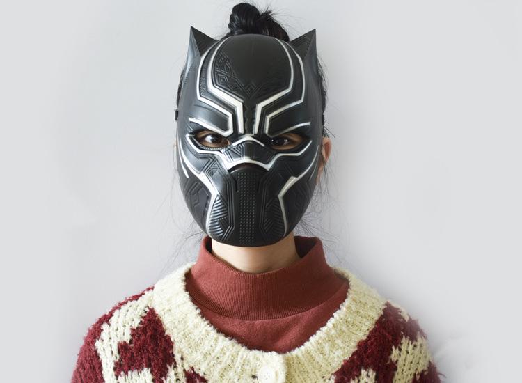 Black Panther/Captain America Anime Hero Mask - Film & TV Inspired Horror Helmet