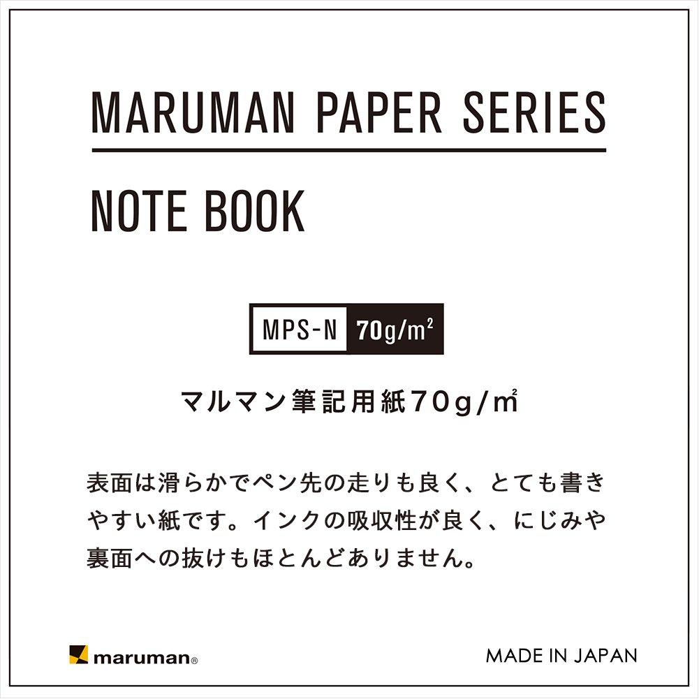 Maruman Notebook, English Calligraphy Ruled, B5, 15 Lines, Blue, Set of 10, N515A-02