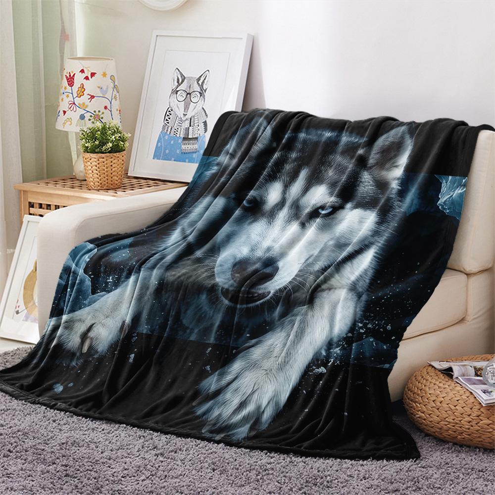 1PC 3D Flyout Print FlAannel Blanket, High quality Comfortable for All Seasons, Home Decor, Warmth and Comfort