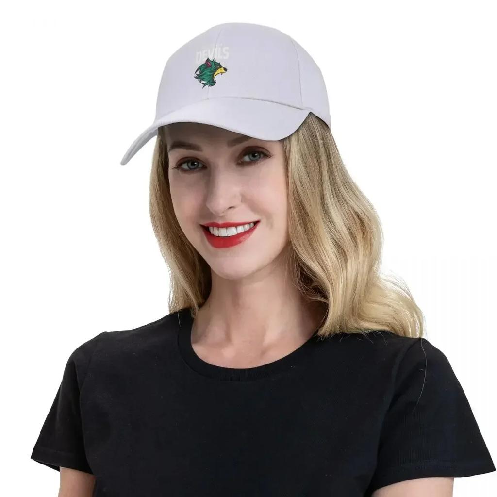 Cappellino da baseball con scritta bianca dei Tasmania Devils Football Club, cappello da golf da uomo con chiusura a scatto, cappello Wild Ball da donna e da uomo