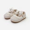 Spring 2026 Girls' First Walker Bow Princess Shoes - Soft Sole Leather, Fashionable & Versatile.