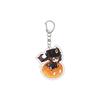 55MM Anime Genshin Impact Keychain Hu Tao Key Chain Acrylic Model Plate Christmas Gifts