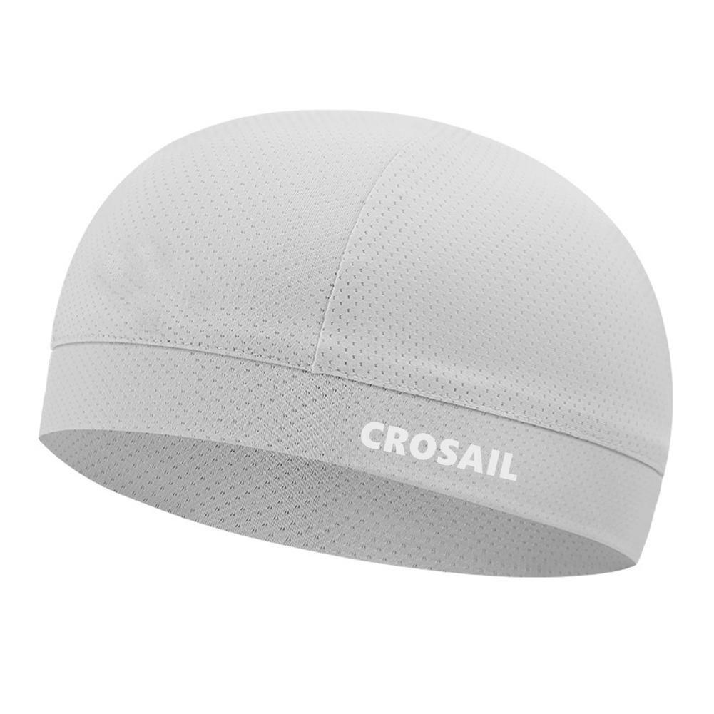 

Motorcycle Sweat-Absorbent Breathable Helmet Inner Cap, Moisture Wicking Quick Dry Lining Hat Design, For Outdoor Riding Cycling светло-серый
