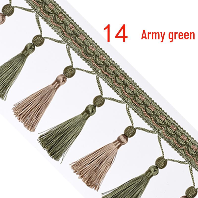 Lace Tassel Curtain Valance Beads & Hanging Balls - DIY Wedding Accessories