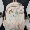 Schoolbag Summer New High-value Schoolbag Japanese Soft Cute Cat Primary and Secondary School Students 1st-1st Grade Lightweight Backpack