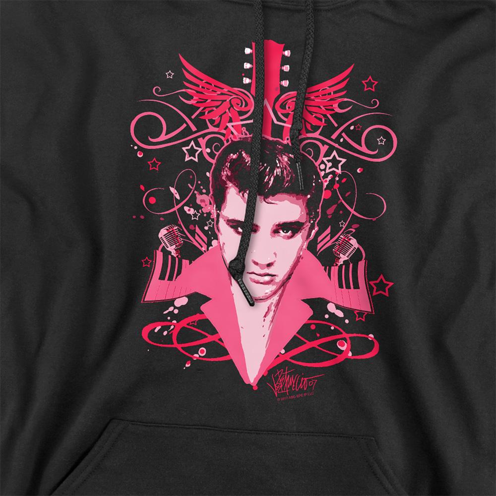 Elvis Presley Unisex Hoodie für Erwachsene Let's Face It