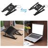 Lightweight Foldable Laptop Tablets Cooling Stand Adjustable Height For Enhances Airflows And Comfort