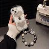 Case For Infinix Hot 40 Pro 30I 40i 20 30 Play Note 30 40 Pro Smart 8 7 TECNO Zero 30 4G Spark 20 20C Cover Love Heart Bracelet