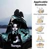Customiz Name Personality Wednesday Addams Blanket Soft &Warm Sofa Office Bed Travel Lunch Break Blanket, Gift Suitable All Seasons