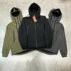 Foreign trade new cp autumn and winter men's loose windproof cardigan zipper jacket jacket men's and women's trendy hair