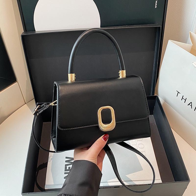 Minimalist Pu Small Shoulder Bag With Tophandle For Daily Casual Wear