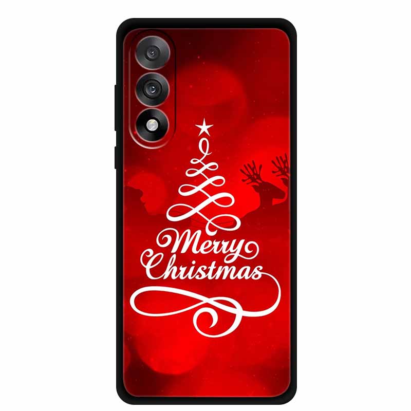Christmas Phone Cases For OnePlus Nord 5 5G Case Shockproof Silicone Soft Black Cover Christmas Tree for 1+ Nord 5 5G Back Cover