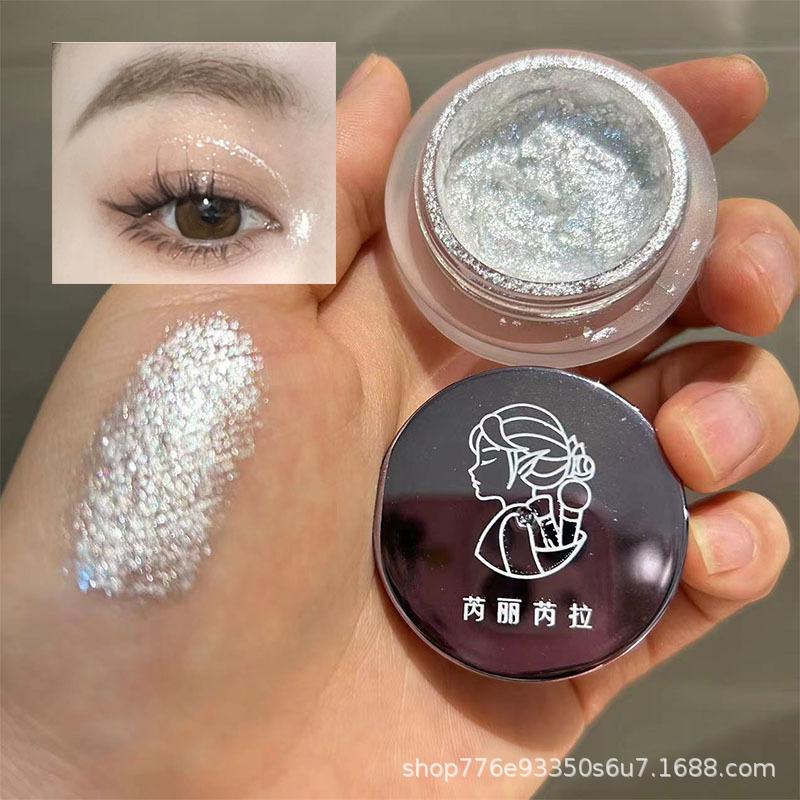 Gold Glitter Gel Eyeshadow Shiny Metallic Eye Makeup For Festival