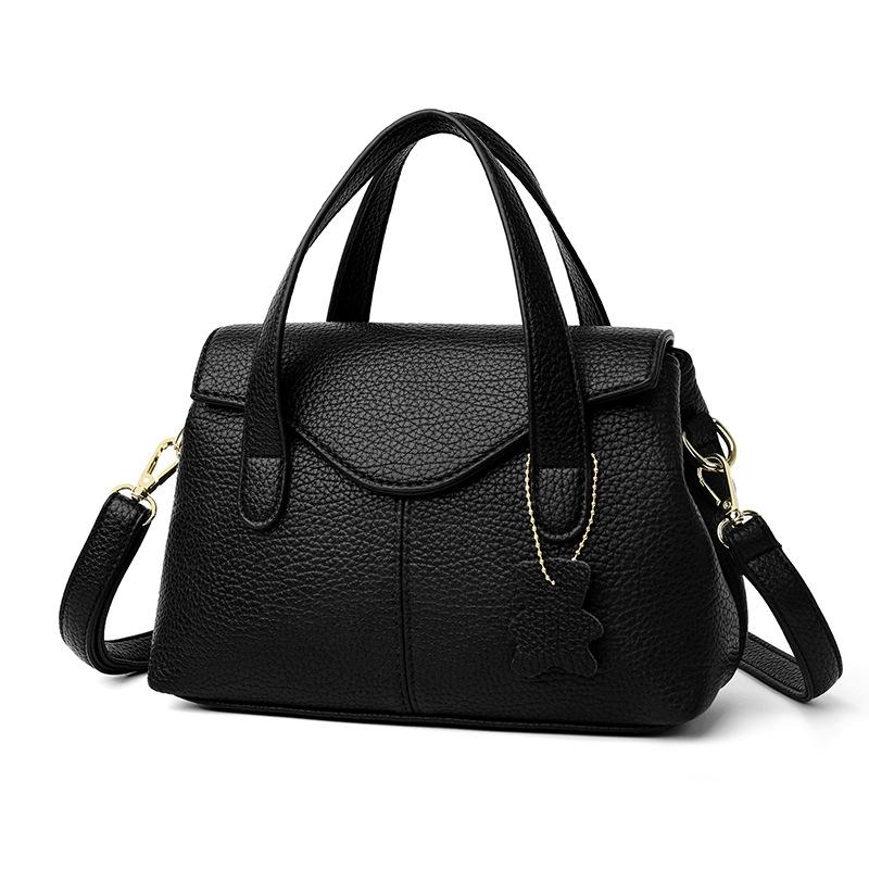 

Handbag Women s Bag 2025 New Fashion High-end Commuter Multilayer Bag Casual One Shoulder Crossbody Bag чёрный