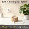 Koopala LED Sconces, Wall Mounted Lamps with Rechargeable Battery Operated USB Port 3 Color Temperatures & 3 Brightness Levels 360°Rotate Magnetic
