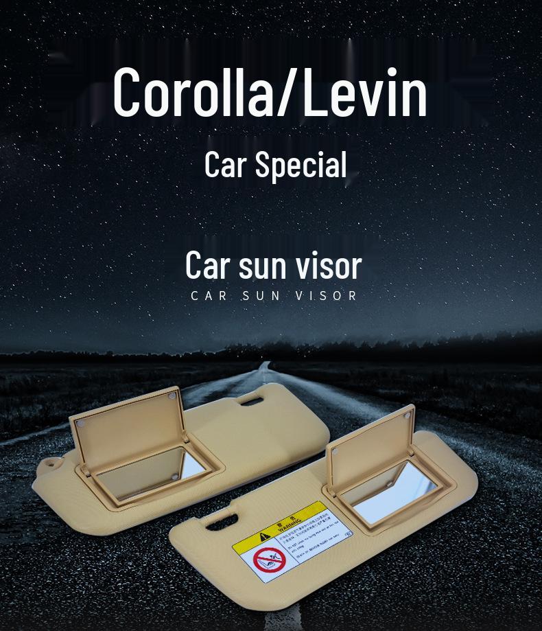Toyota Corolla Levin Sun Visor Sunshade for Models 2014-2018