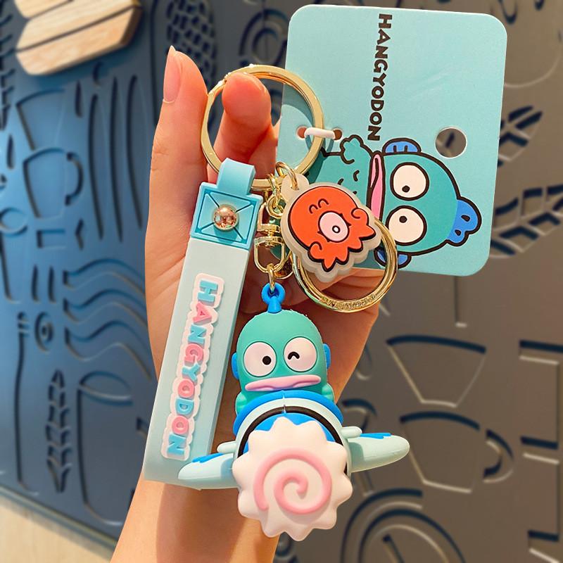 

Sanrio Collectible Mermaid Hanton Silicone Keychain For Kids Adults And Mermaid Pilot