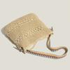 Vintage Ethnic Style Casual Beach Vacation Bag Large Capacity Simple Commuting Lazy Style Single Shoulder Tote Bag
