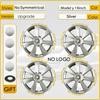 4PCS HubCap Performance Replacement Wheel Cap Automobile 19-Inch Hub cap Full Rim Cover Accessories for Tesla Model Y 2018-2023