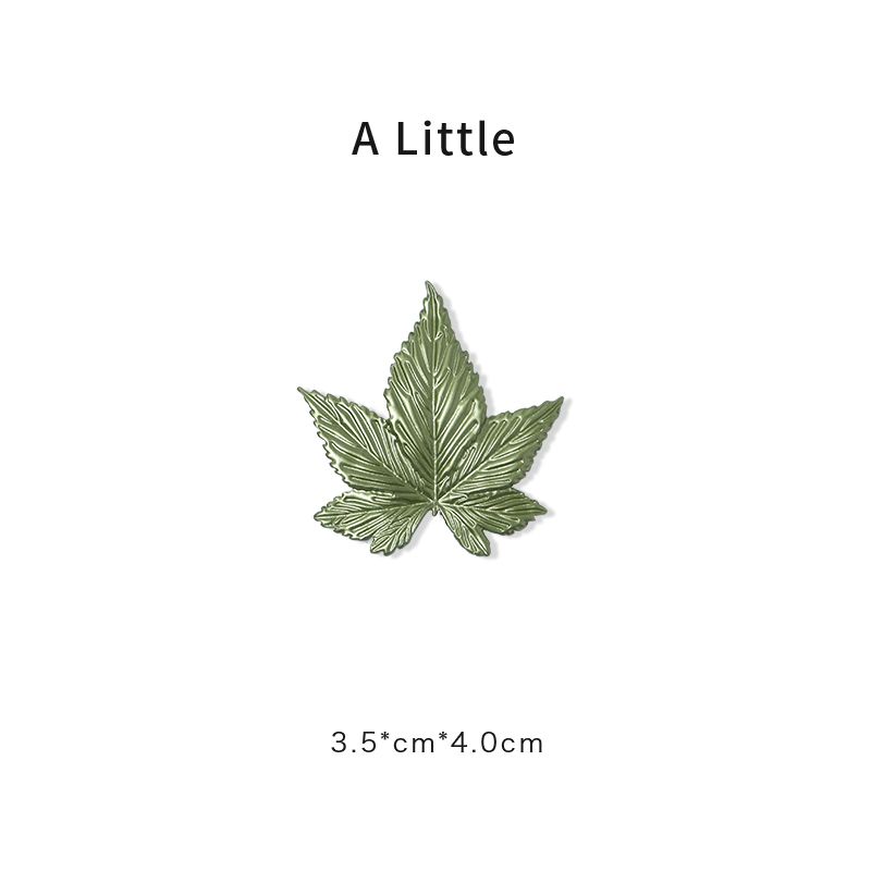 

A Little Fresh Retro Suit Coat Leaves Leaves-Green