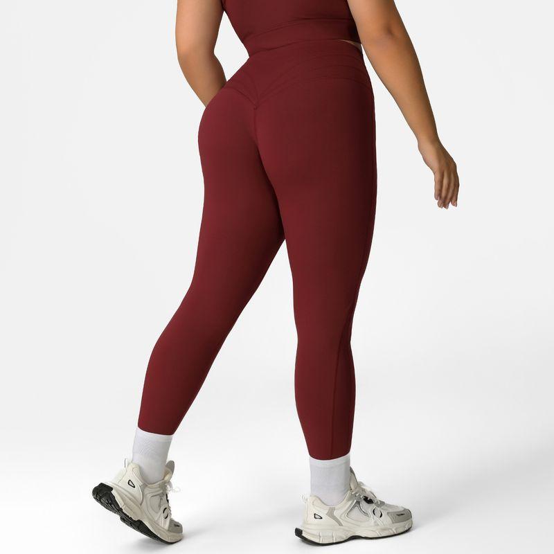 

Lu Same Style Yoga Pants Women s New Arrival Plus Size High Waist Hip Lifting Sport Skinny Ankle-Length Pants Sports Yoga Pants Yoga Pants Shark Pants Wine Red XXXL