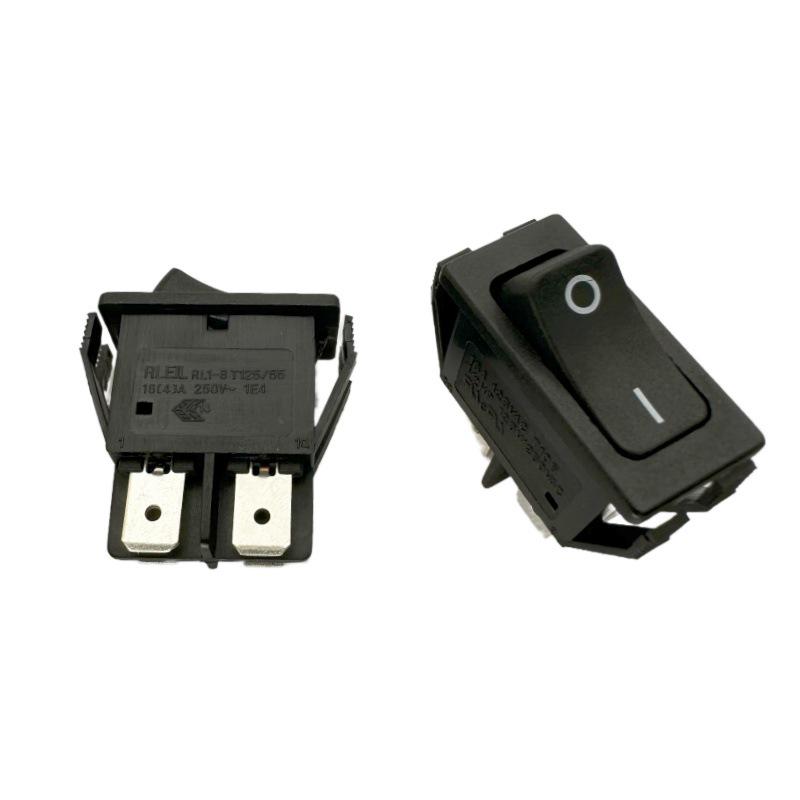 High-Power 16A Boat-Shaped Toggle Switch: Double-Throw, 4-Pin, 2-Position RL1-8