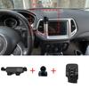 Car Mobile Phone Holder Accessories for Jeep Compass 2017~ GPS Bracket Navigation Stand Auto