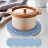 Durable Kitchen Honeycomb Mat Heat Resistant Anti Slip Pot Mat for Flat Bottom Pans Grill Oven Available In Three Colors