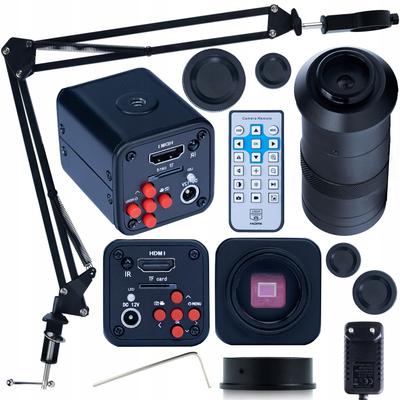 Rosfix Zestaw Kamera Mikroskopowa Norma Black PRO – 1080P | Regulowany Wysięgnik I Obiektyw 100x ODM-100X | Seria Planets PRO