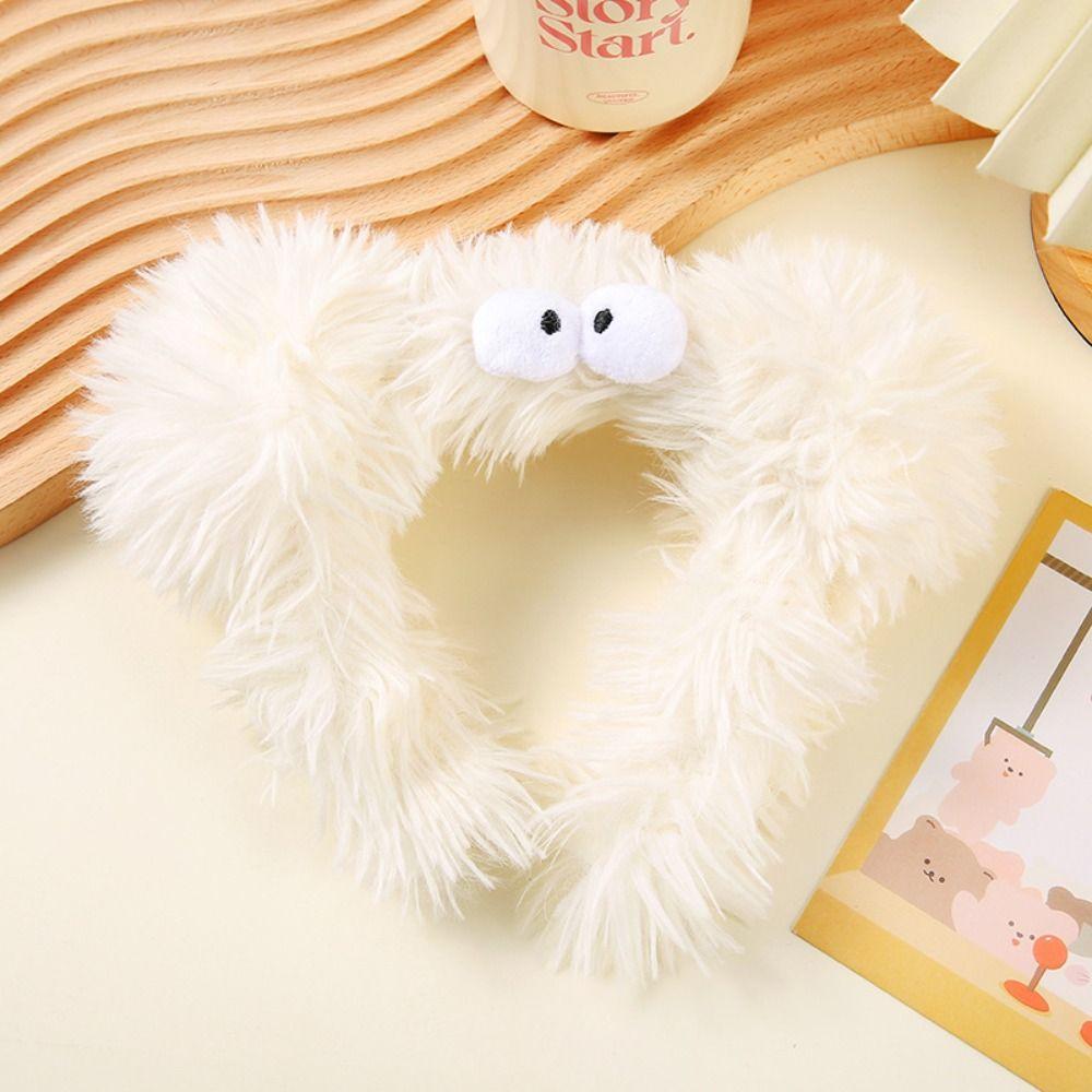 

Корейский стиль, уродливая кукла, повязка на голову, аксессуары для волос, мультяшный обруч для волос, милый забавный обруч для волос, детский белый