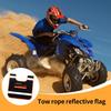 Truck Flag Reflective Safety Tow Flag Anti-Rebound Sign Waterproof Rescue Equipment For Towing Rope Trailer RV Car Outdoor