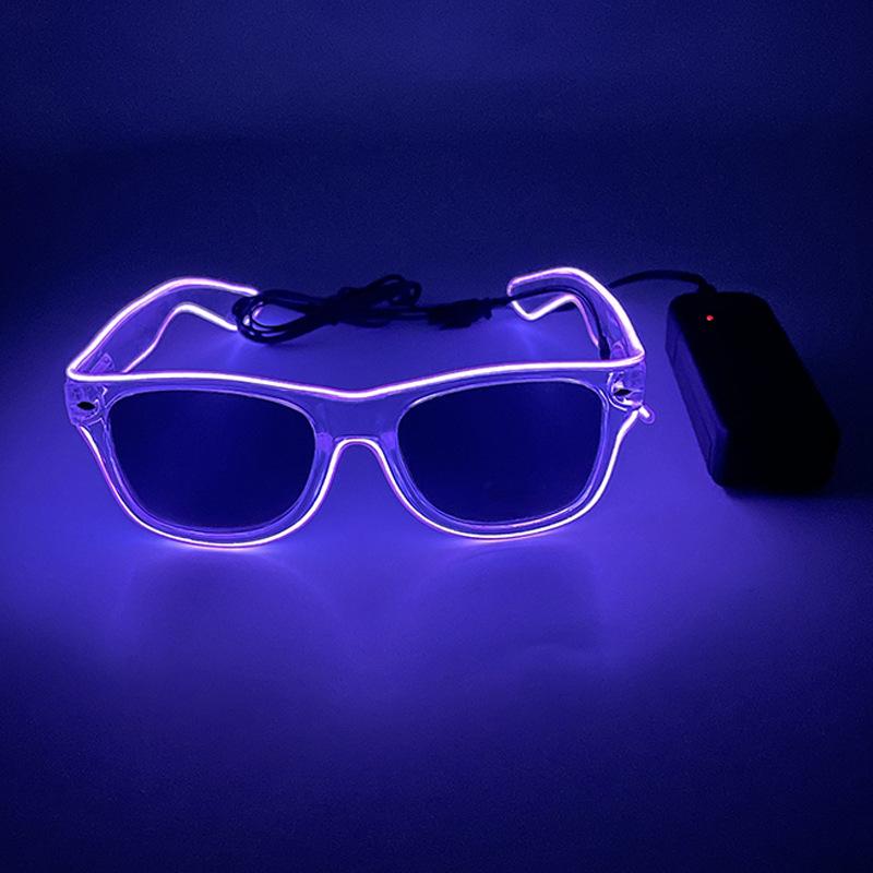 Led Glowing Glasses Lights Rave Parties Glasses with Led Light Up Glasses Led Sunglasses Wedding Party Accessories SG05
