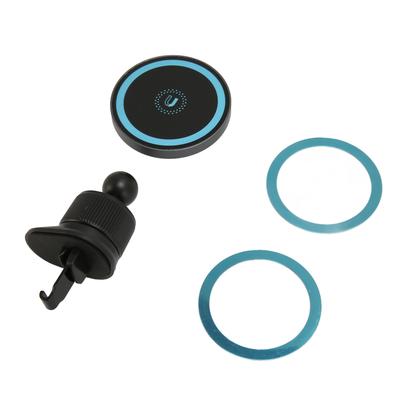 Magnetisches kabelloses Autoladegerät 15W Schnellladung Lüftungsschlitzhalterung Ladegerät Handyhalter