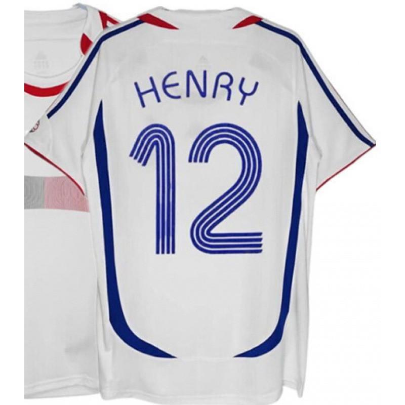 Retro Jerseys Football Uniforms Classic Nostalgic Replica Thai Version C Roneymar Henry Short-sleeved Sportswear