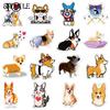 10 30 50 100PCS Cartoon Cute Corgi Dog Stickers Animals DIY Toy Skateboard Laptop Suitcase Case Table DecalS Graffiti Sticker F5
