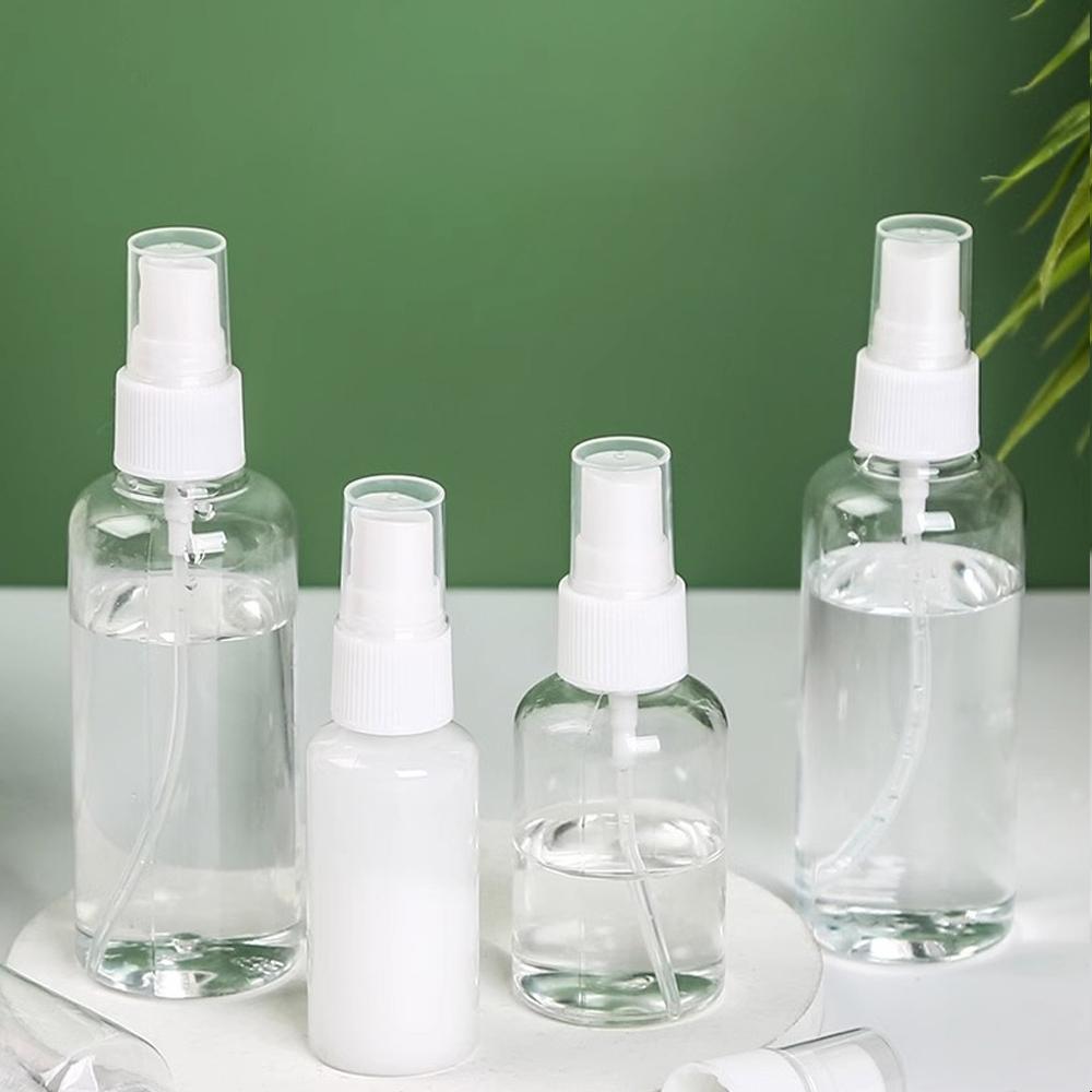 Mini Leere Sprühflaschen Transparent Nachfüllbare Flaschen Kunststoff Parfümzerstäuber Tragbarer Klarer Spender Reise