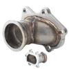 5 Śrub Kołnierz Downpipe Turbo Adapter Konwersji V-Band Pasuje do Subaru Forester XT Modele 2004-2008