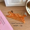 Tulip Acetate Comb Animal Hairdressing Combs Portable Makeup Comb  Student