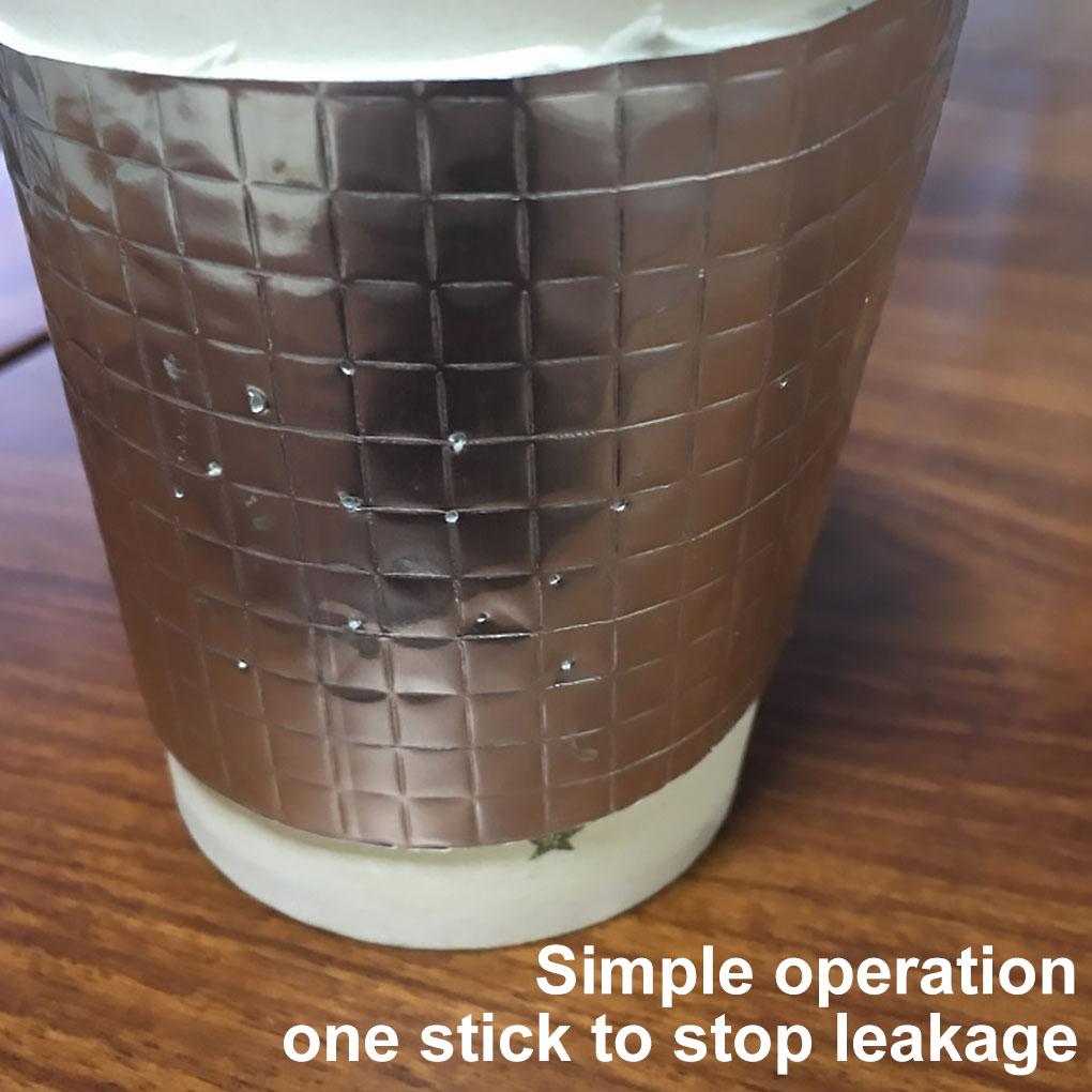 Hochtemperaturbeständiges Wasserdichtes Klebeband Aluminiumfolie Verdicken Butylband Wandriss Dachkanal Reparaturband 3-10M