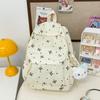 Schoolbag1011 new bow casual backpack student class schoolbag travel cute commuter versatile backpack