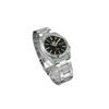 SEIKO 30-meter waterproof casual Automatic Steel Strap men's watch black dial SNKL45K1
