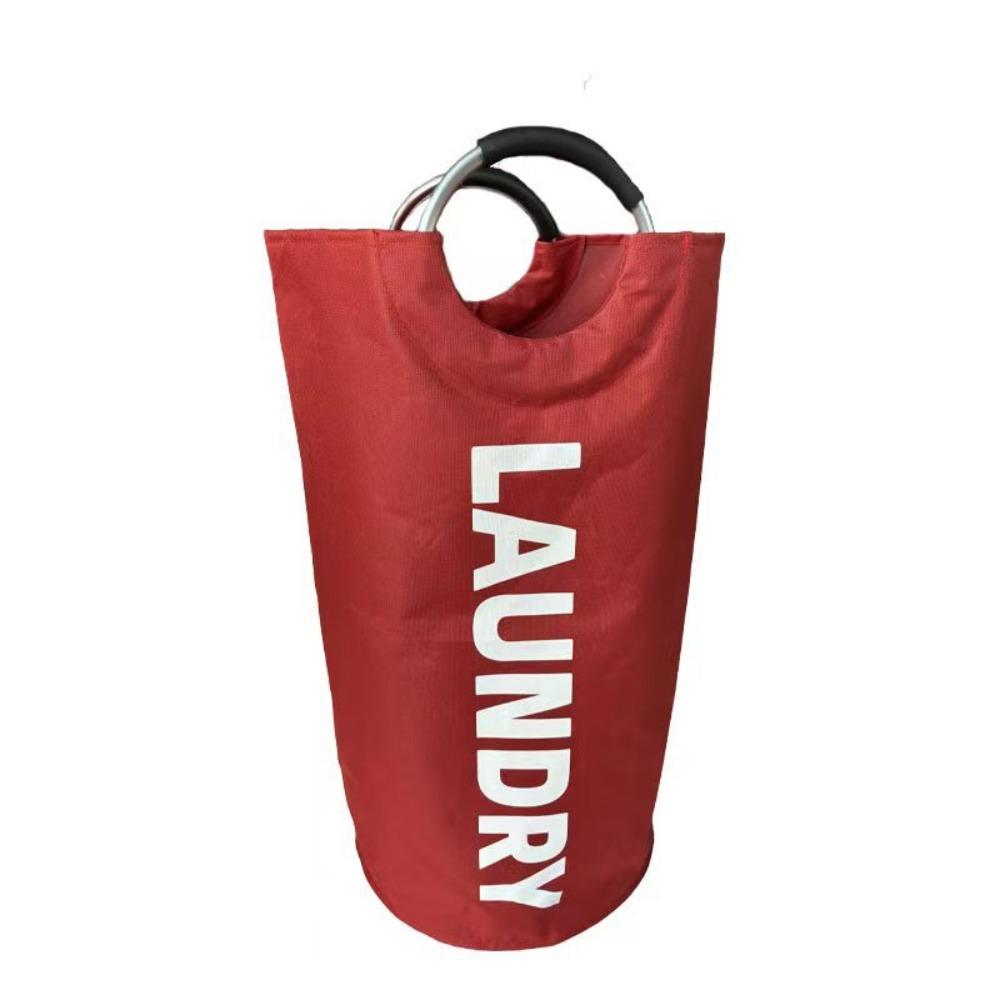 Padded Handle Waterproof Laundry Basket 82L Dirty Clothes Hamper  Laundry Room