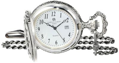 Charles Paris Pocket Watch with Date Display 3530 Hubert, Men's