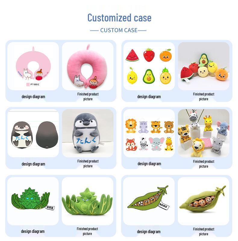 National Geographic Axolotl Salamander Plush Doll Earphone Storage Bag Backpack Pendant