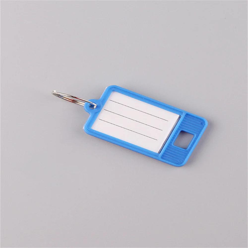 5 Pcs Key Tag Luggage Name Tags Labels Suitcase Plastic Key Tags With Id Tags Key Labels Garment Tags Key Ring Tags Hard